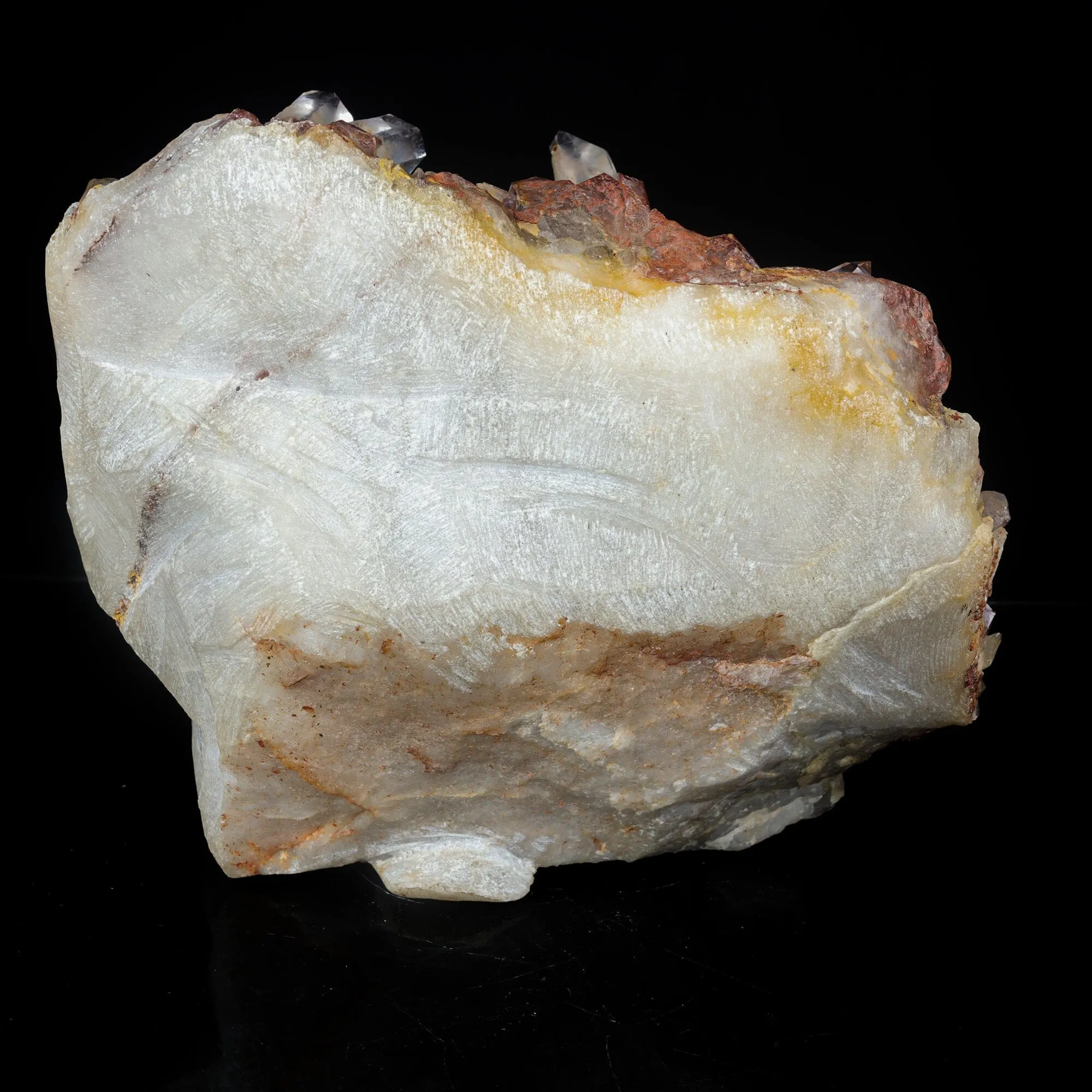 Red Phantom Quartz Cluster Natural Mineral Specimen USA - image 5