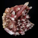 Red Phantom Quartz Cluster Natural Mineral Specimen USA - image 3