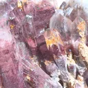 Red Phantom Quartz Sunset Phantom Quartz with Red Hematite - image 4