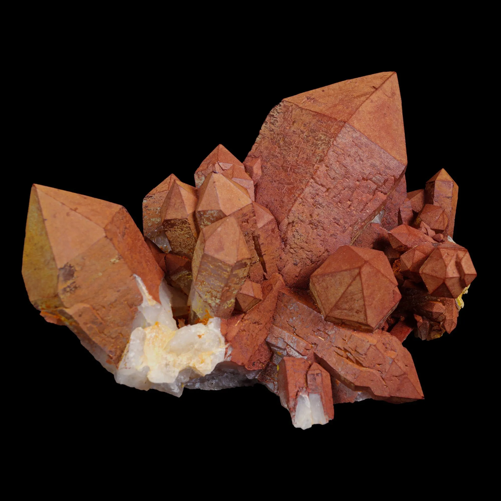 Red Quartz cluster Natural Mineral Specimen - image 3