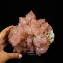 Red Quartz cluster Natural Mineral Specimen - image 4