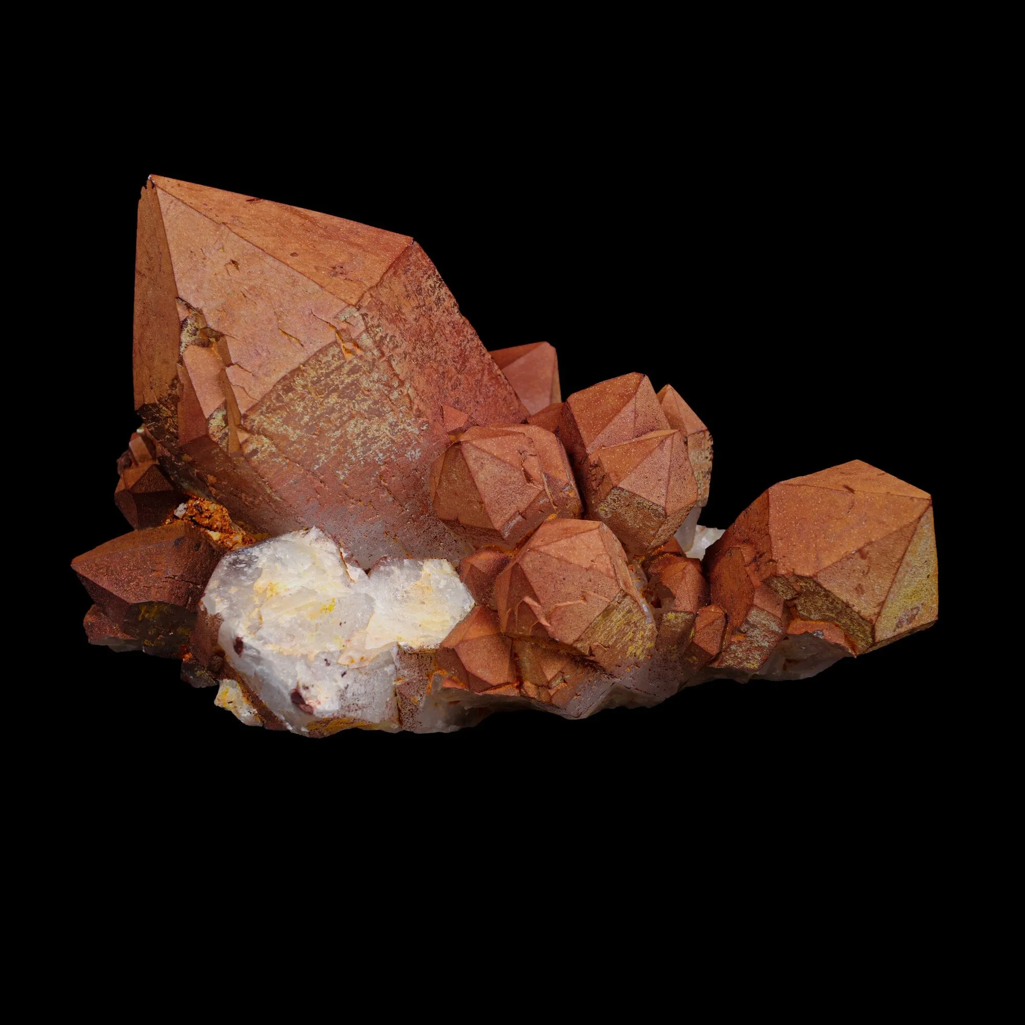 Red Quartz cluster Natural Mineral Specimen - image 5
