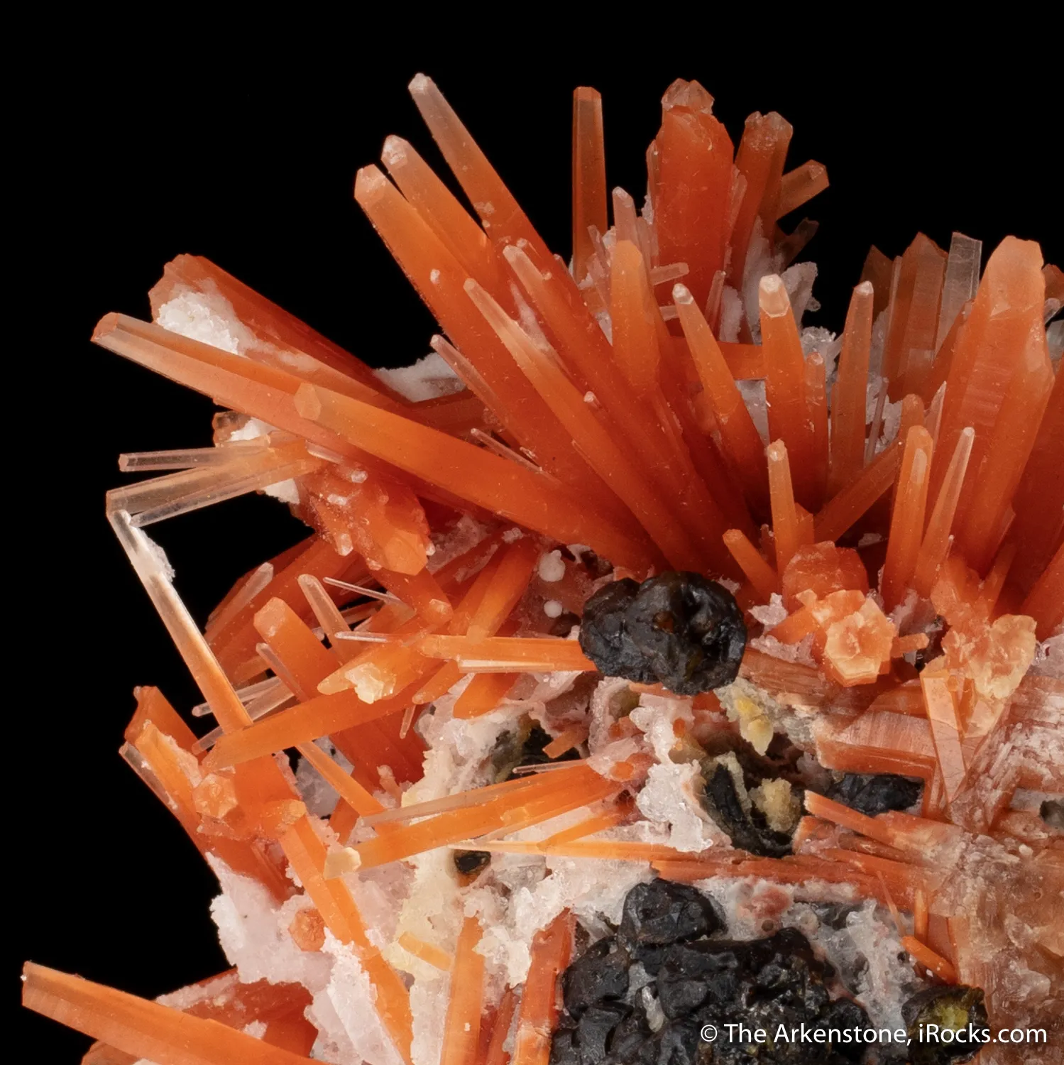 Red Quartz (included by Iron) with Sphalerite - image 5