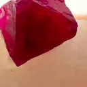 RED Spinel ON MARBLE — BURMA FIRE - image 3