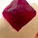 RED Spinel ON MARBLE — BURMA FIRE - image 4