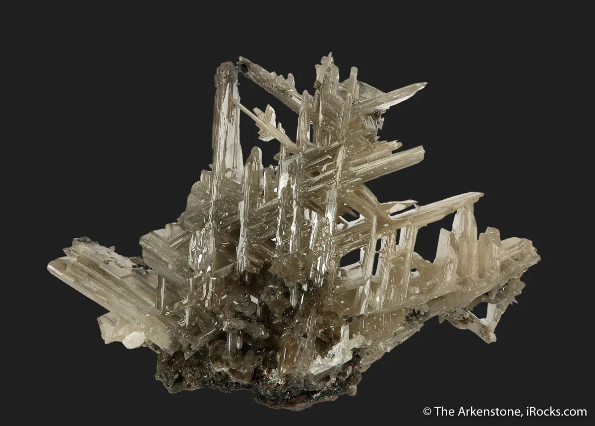 Reticulated (twinned) Cerussite - image 7