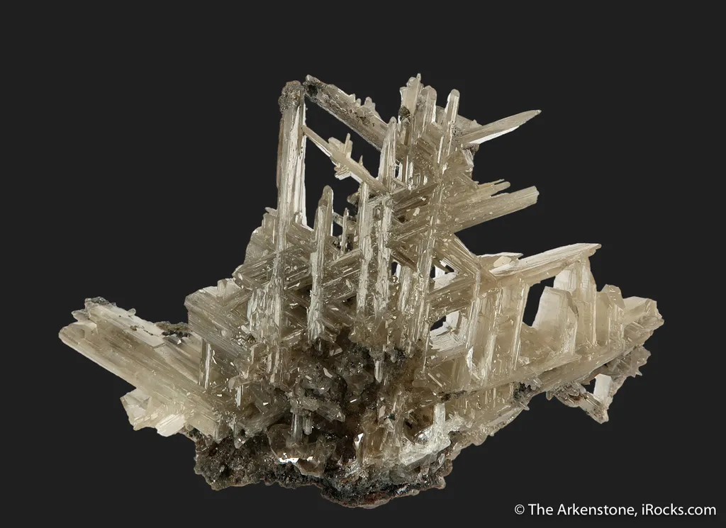 Reticulated (twinned) Cerussite - image 11