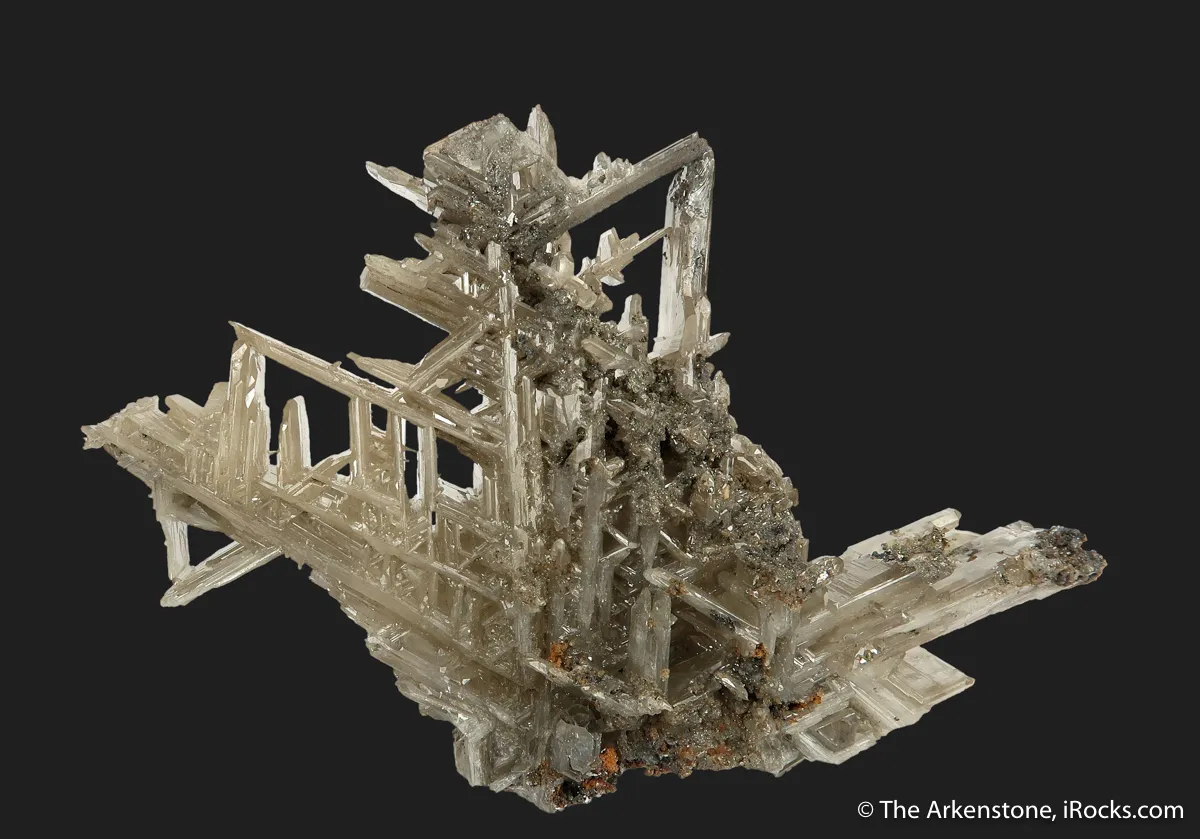 Reticulated (twinned) Cerussite - image 10