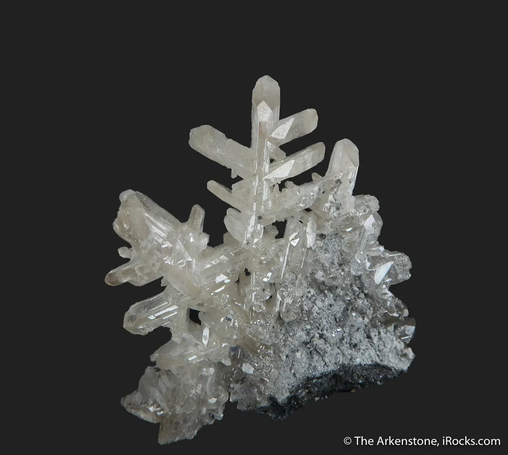Reticulated (twinned) Cerussite - image 2