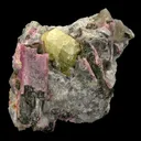 Rhodizite, Tourmaline - image 1