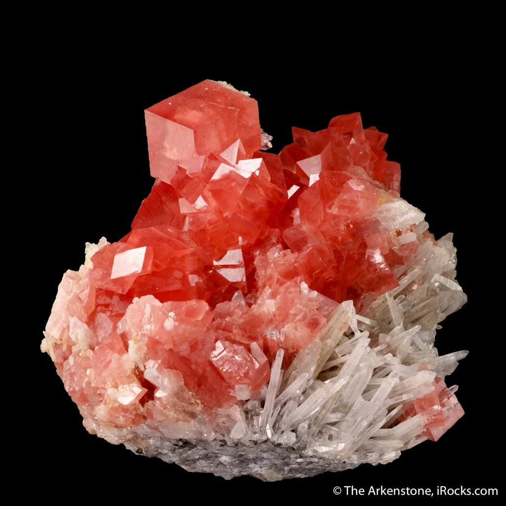 Rhodochosite with Quartz image