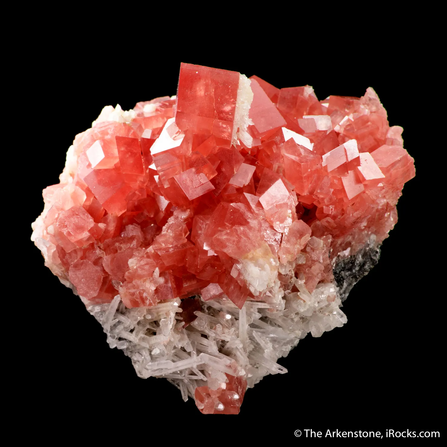 Rhodochosite with Quartz - image 2