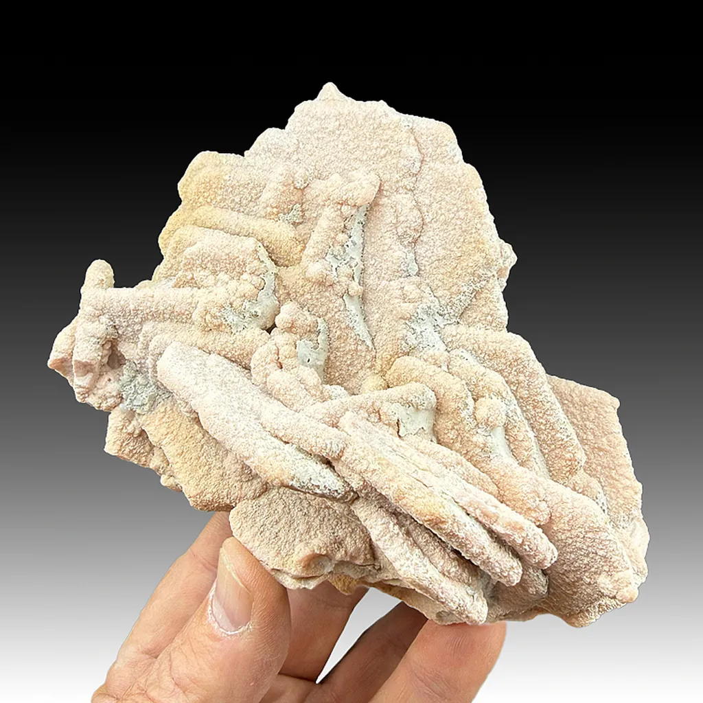 Rhodochrosite after Calcite image