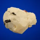 Rhodochrosite and Aegirine on Analcime - image 2