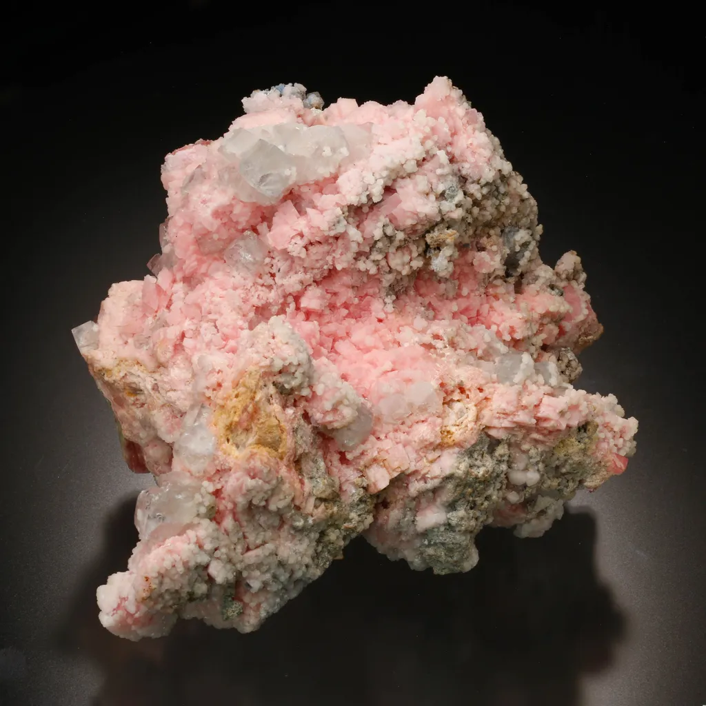 Rhodochrosite and Fluorite image
