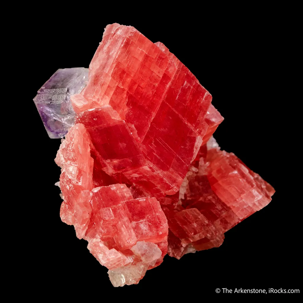 Rhodochrosite and Fluorite - image 4
