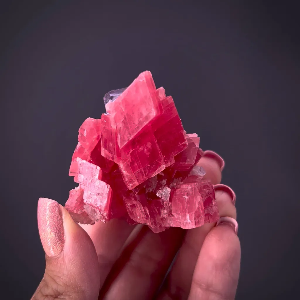 Rhodochrosite and Fluorite - image 2