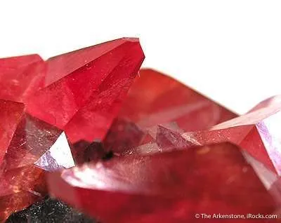 Rhodochrosite and Fluorite on Geothite - image 2