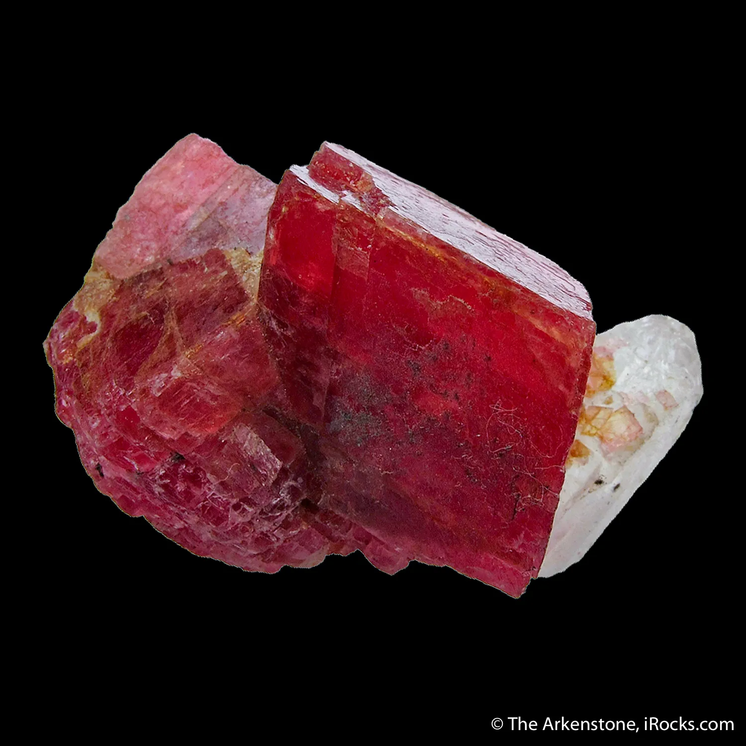 Rhodochrosite and Quartz - image 1