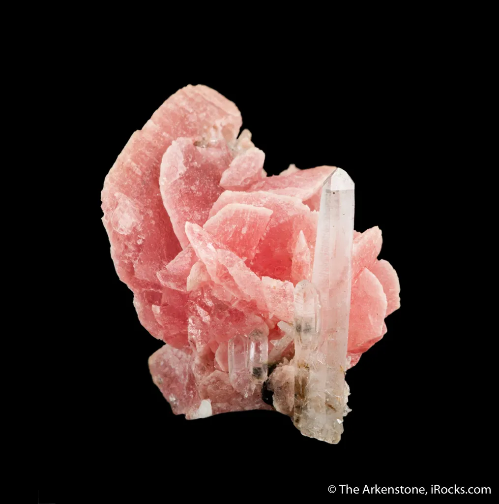 Rhodochrosite and Quartz - image 2
