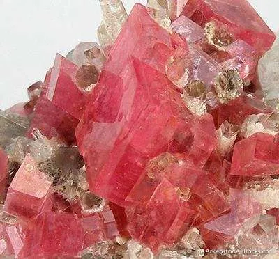 Rhodochrosite and Quartz - image 2