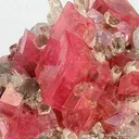 Rhodochrosite and Quartz - image 2