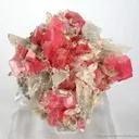Rhodochrosite and Quartz - image 1