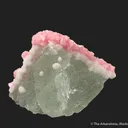 Rhodochrosite and Quartz on Fluorite - image 2