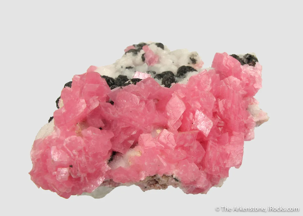 Rhodochrosite and Sphalerite on Quartz - image 4