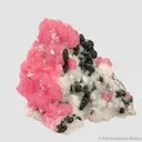Rhodochrosite and Sphalerite on Quartz - image 1