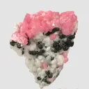 Rhodochrosite and Sphalerite on Quartz - image 5