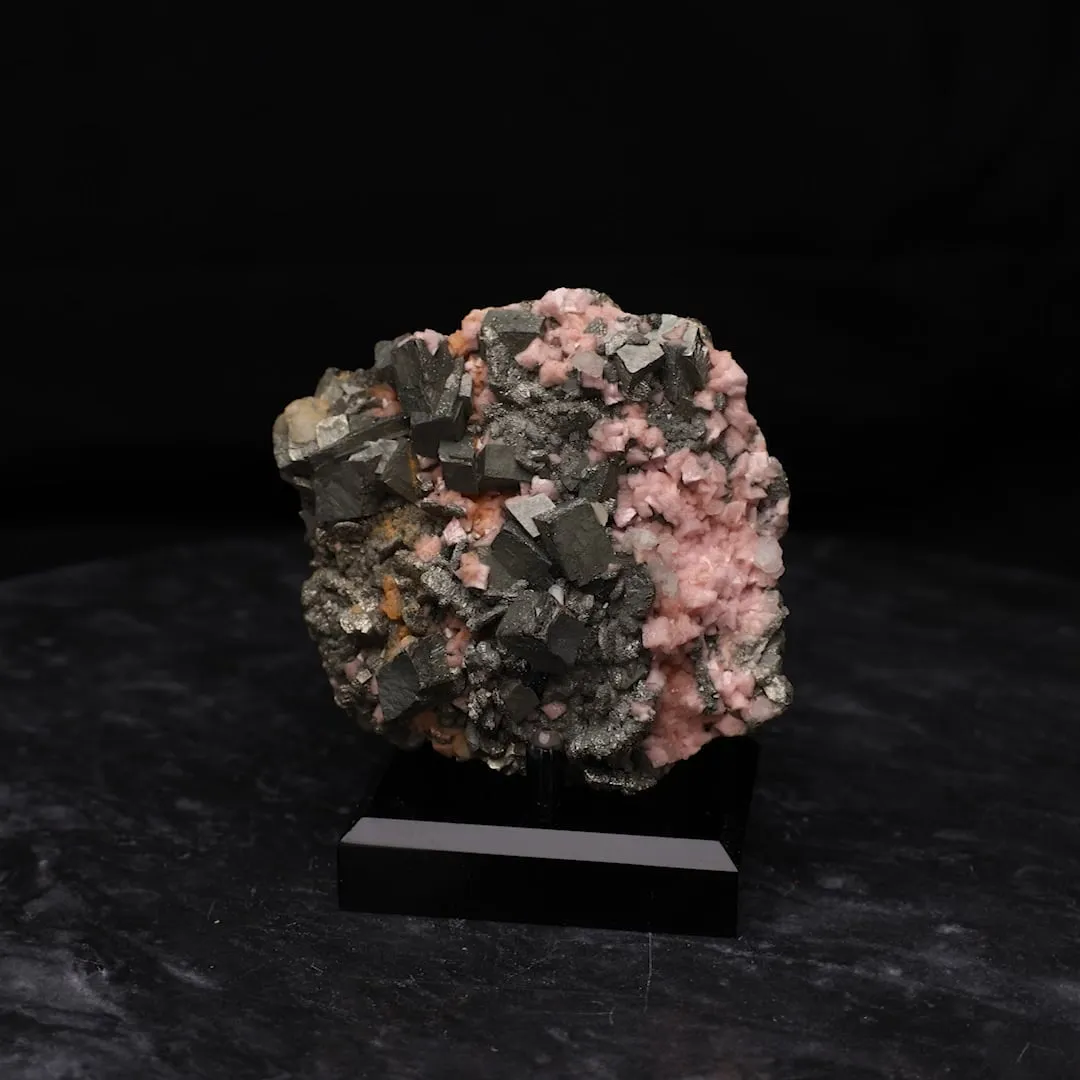 Rhodochrosite, Arsenopyrite - image 2