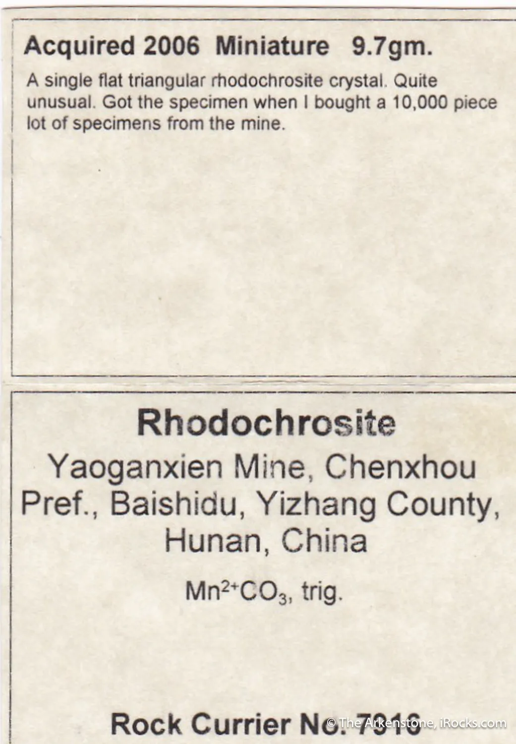 Rhodochrosite - image 1
