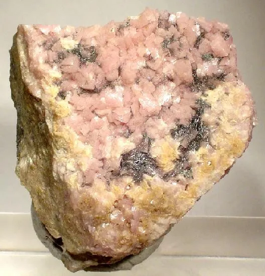 Rhodochrosite, Boulangerite image