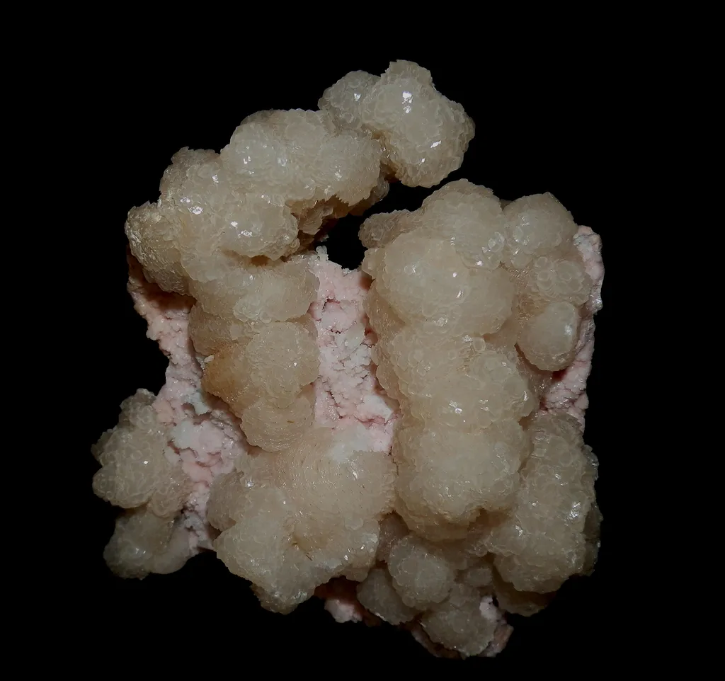 Rhodochrosite , calcite, Grèce image