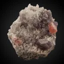 Rhodochrosite, Fluorapatite - image 1