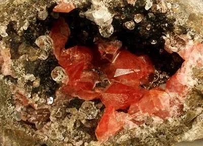 Rhodochrosite, Fluorite - image 2