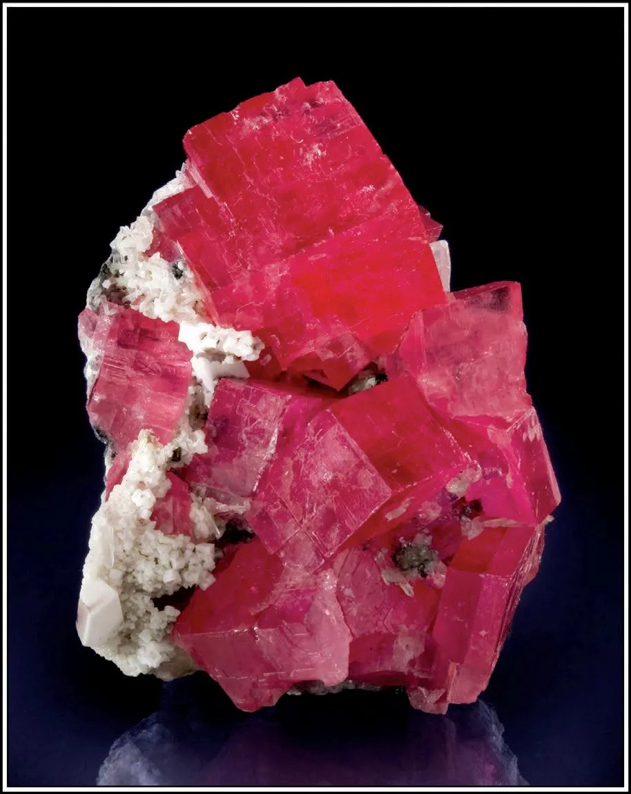 Rhodochrosite, Fluorite - image 1