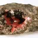 Rhodochrosite, Fluorite - image 1