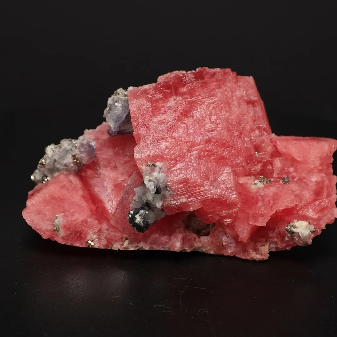 Rhodochrosite, Fluorite - image 2