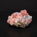 Rhodochrosite, Fluorite - image 2