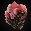 Rhodochrosite, Fluorite - image 1