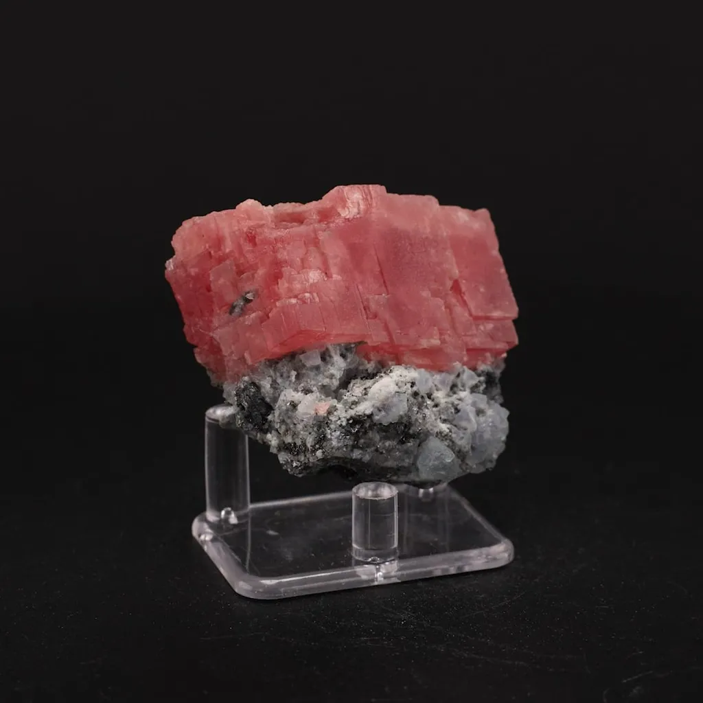 Rhodochrosite, Fluorite - image 2