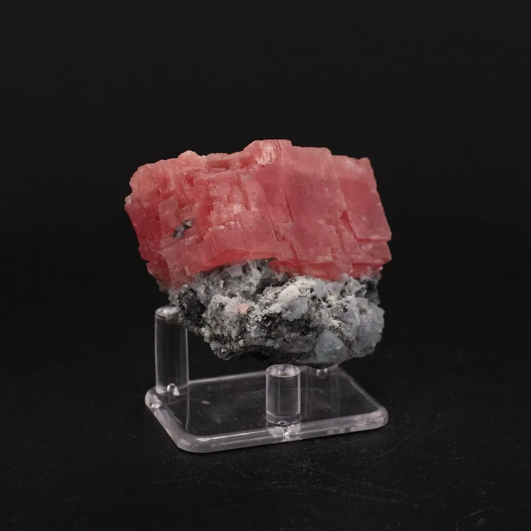 Rhodochrosite, Fluorite - image 2