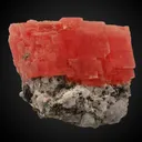 Rhodochrosite, Fluorite - image 1