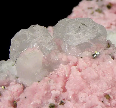 Rhodochrosite, Fluorite - image 2