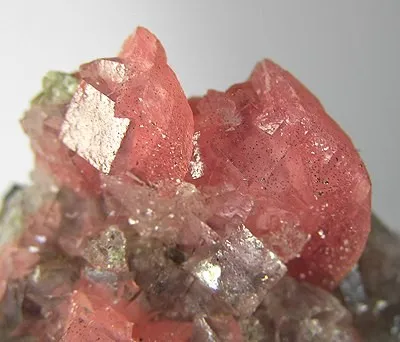Rhodochrosite, Fluorite - image 2