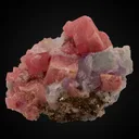 Rhodochrosite, Fluorite - image 1
