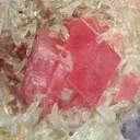 Rhodochrosite, Fluorite, Quartz - image 2