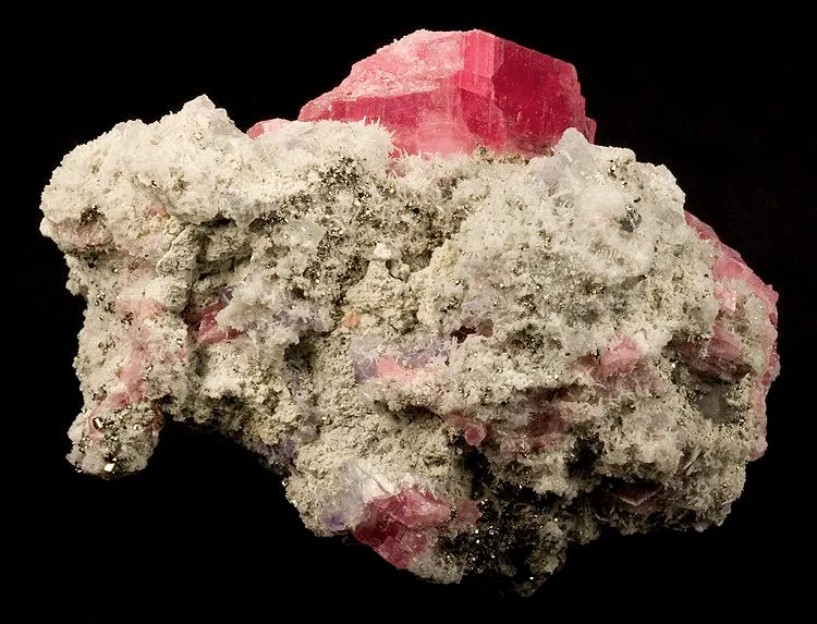 Rhodochrosite, Fluorite, Quartz - image 2